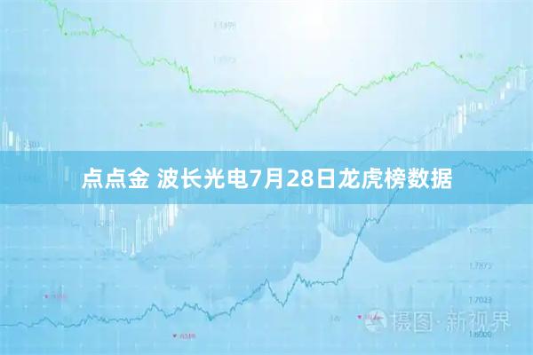 点点金 波长光电7月28日龙虎榜数据